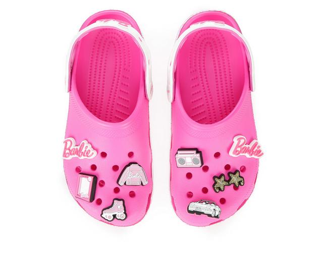 Adults' Crocs Classic Barbie Clog in Electric Pink color
