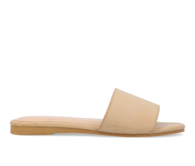 Women's Journee Collection Kolinna Sandals in Nude color