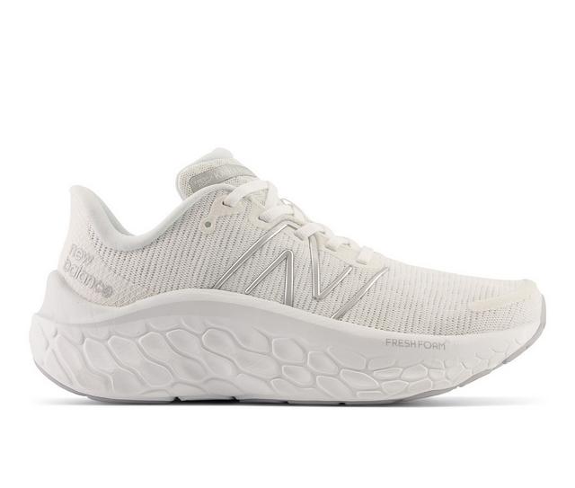 Women's New Balance KAIHA Running Shoes in WHITE/SILVER color