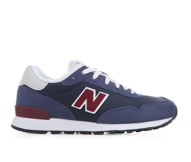 Boys' New Balance 515 Little Kid Running Shoes in Blue/Red/White color