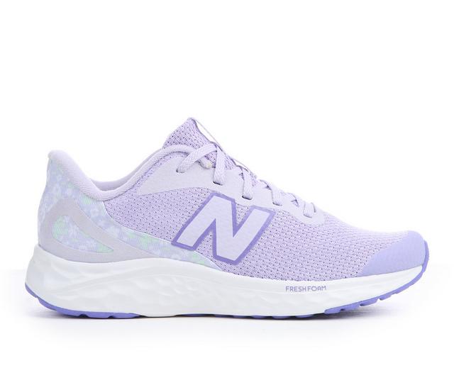 Girls' New Balance Big Kid Arishi V4 Running Shoes in Lavender/Violet color