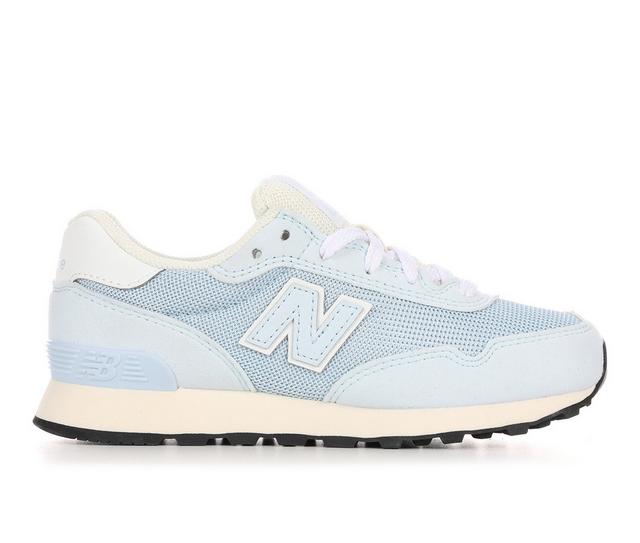 Girls' New Balance Little Kid 515 Running Shoes in QuaryBlu/Angora color