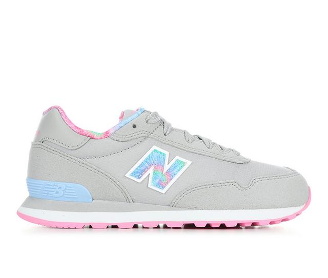 Girls' New Balance Little Kid 515 Running Shoes in Gry/Pink/Multi color