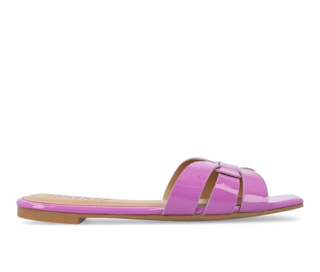 Women's Journee Collection Arrina Sandals in Purple color