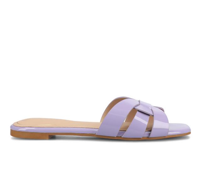 Women's Journee Collection Arrina Sandals in Lilac color