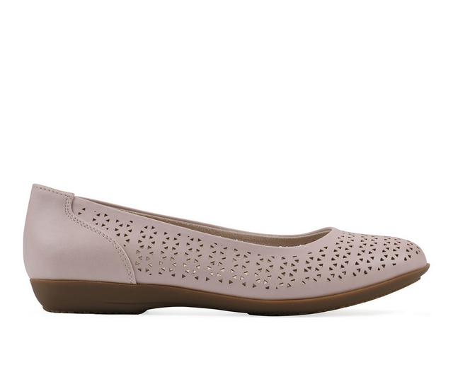 Women's Cliffs by White Mountain Cindy Flats in Pale Pink color