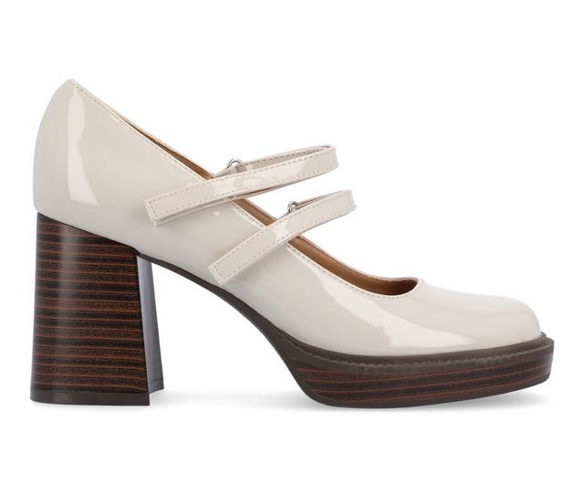 Women's Journee Collection Shasta Pumps in Grey color