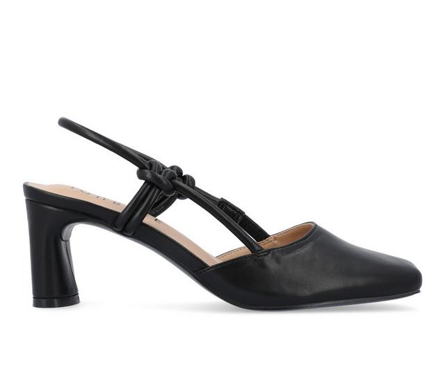 Women's Journee Collection Margeene Pumps in Black color