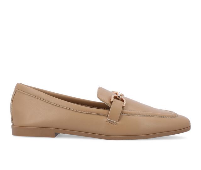 Women's Journee Collection Mizza Loafers in Mocha color