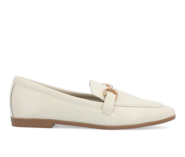 Women's Journee Collection Mizza Loafers in Bone color