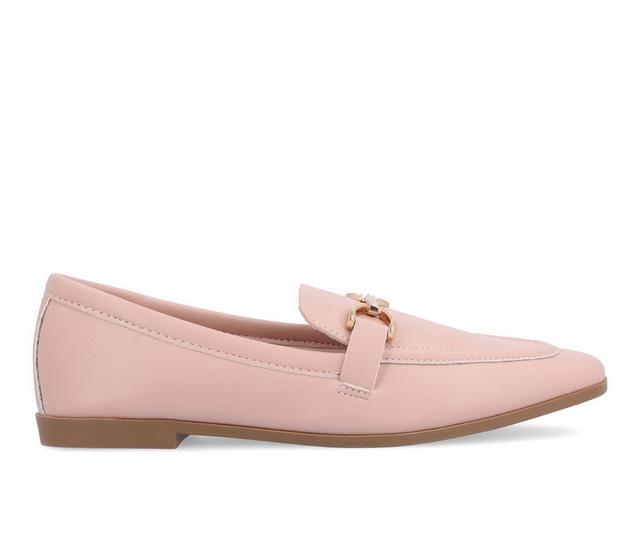 Women's Journee Collection Mizza Loafers in Blush color