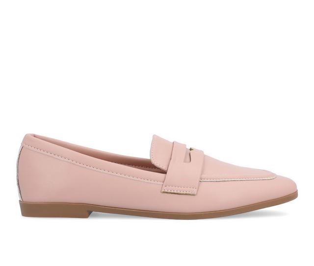 Women's Journee Collection Myeesha Penny Loafers in Blush color
