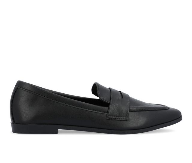 Women's Journee Collection Myeesha Penny Loafers in Black color