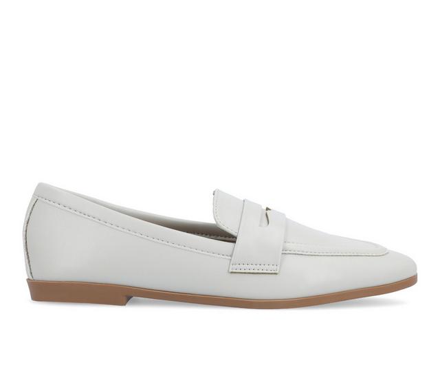 Women's Journee Collection Myeesha Penny Loafers in Grey color