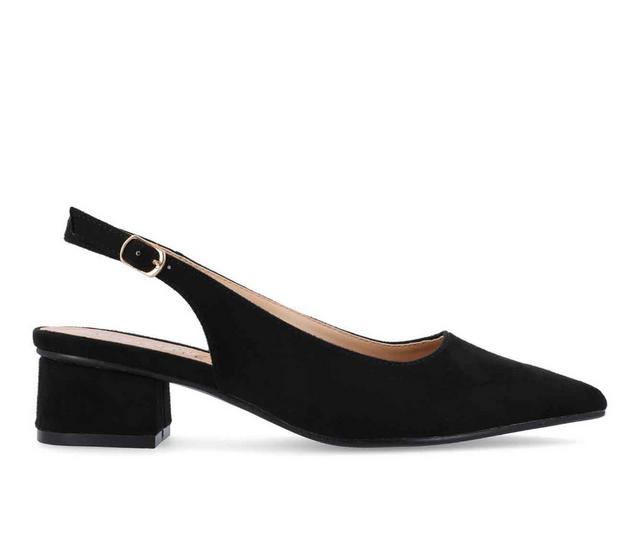 Women's Journee Collection Sylvia Pumps in Black color