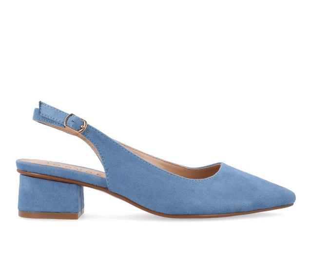 Women's Journee Collection Sylvia Pumps in Blue color