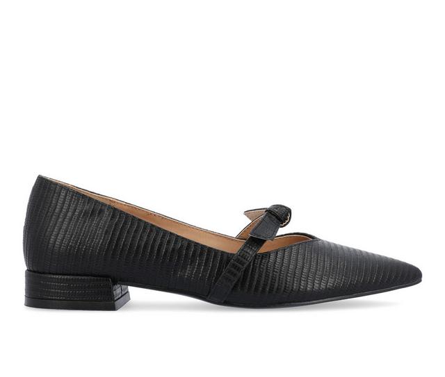 Women's Journee Collection Cait Mary Jane Pumps in Black color