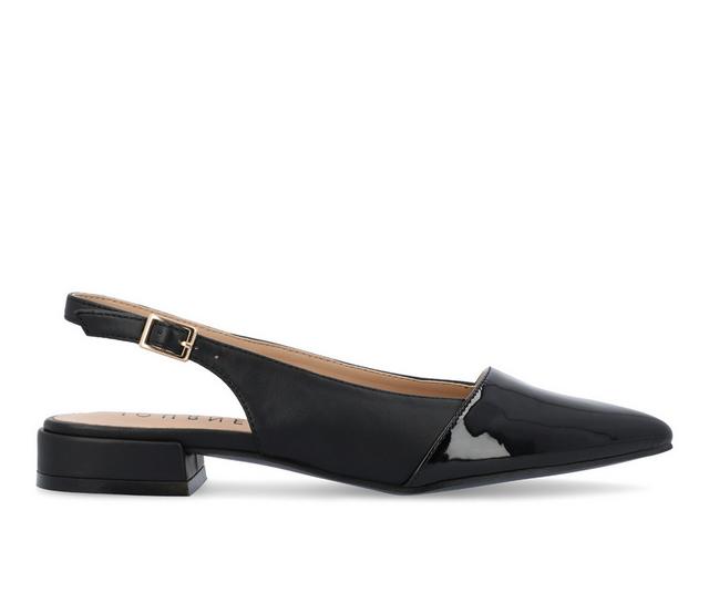 Women's Journee Collection Bertie Shoes in Black color