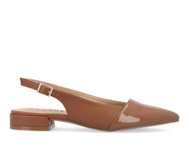 Women's Journee Collection Bertie Shoes in Brown color