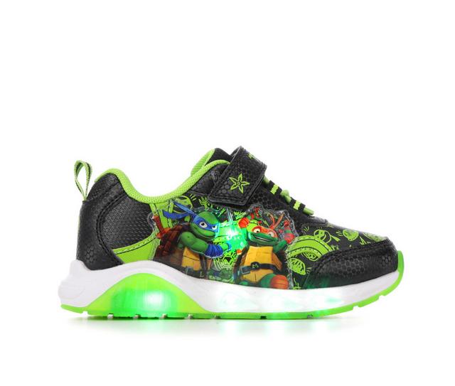Boys' Nickelodeon Toddle & Little Kid TMNT Light-Up in Black/Green color