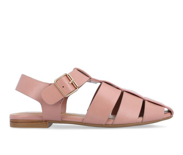 Women's Journee Collection Cailinna Sandals in Mauve color