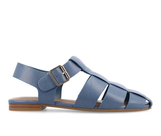 Women's Journee Collection Cailinna Sandals in Blue color