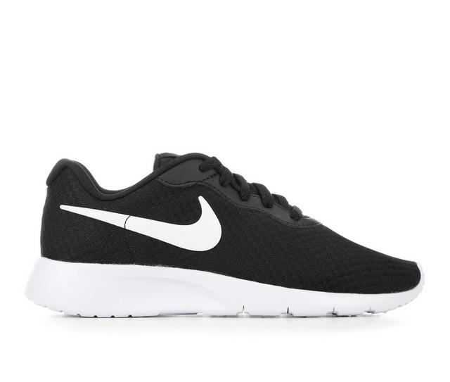 Kids' Nike Big Kid Tanjun Go Running Shoes in Black/White color