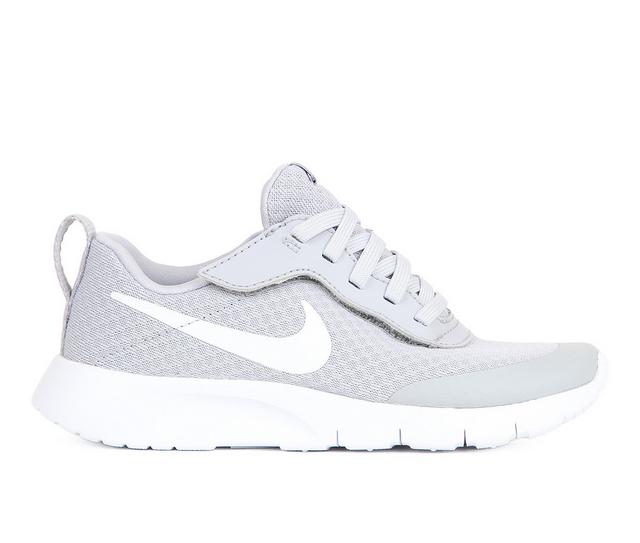 Kids' Nike Little Kid Tanjun Ez Running Shoes in Wolf Grey White color