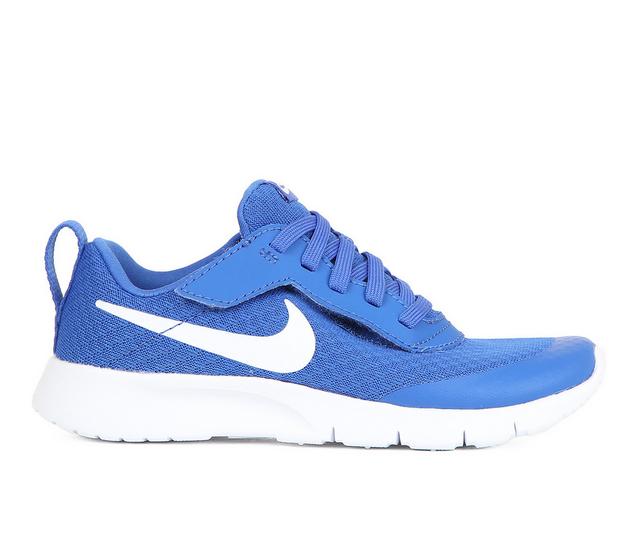 Kids' Nike Little Kid Tanjun Ez Running Shoes in ROYAL/WHT color