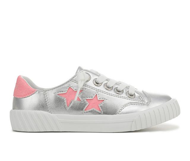 Girls' Blowfish Malibu Little Kid & Big Kid Wander Kids Slip-On Sneakers in Silver/Pink color