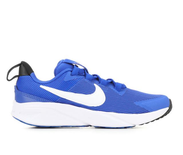 Boys' Nike Little Kid Star Runner 4 PS Running Shoes in Royal/Wht/Bk/Wh color