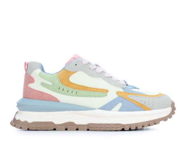 Women's Blowfish Malibu Leo Fashion Sneakers in Off White color