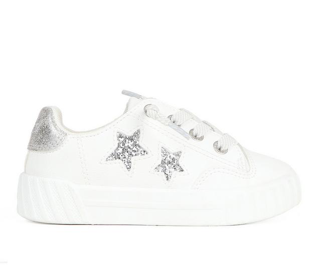 Girls' Blowfish Malibu Toddler & Little Kid Wander Sneakers in White color