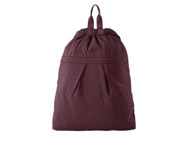 New Balance Women's Tote Backpack in Burgundy color