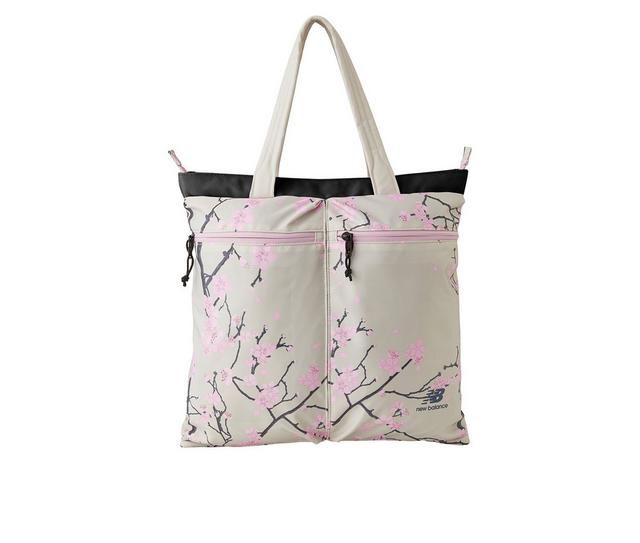 New Balance Terrian Dual Pocket Tote Handbag in Lilac color