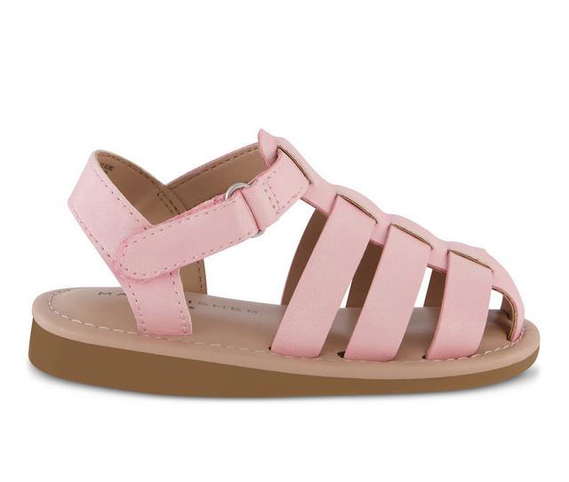 Girls' Marc Fisher Children's Toddler Apple Aqua Sandals in Pink color