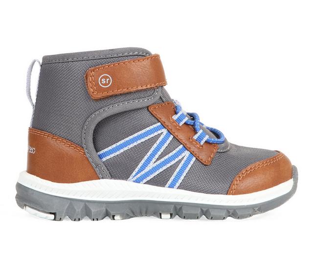 Boys' Stride Rite 360 Toddler & Little Kid Freya Boots in Tan/Grey color