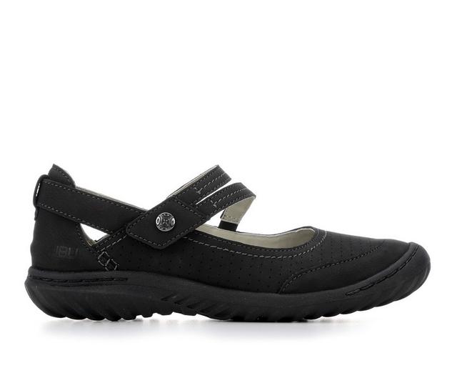 Women's JBU Fawn Mary Jane Shoes in Black color