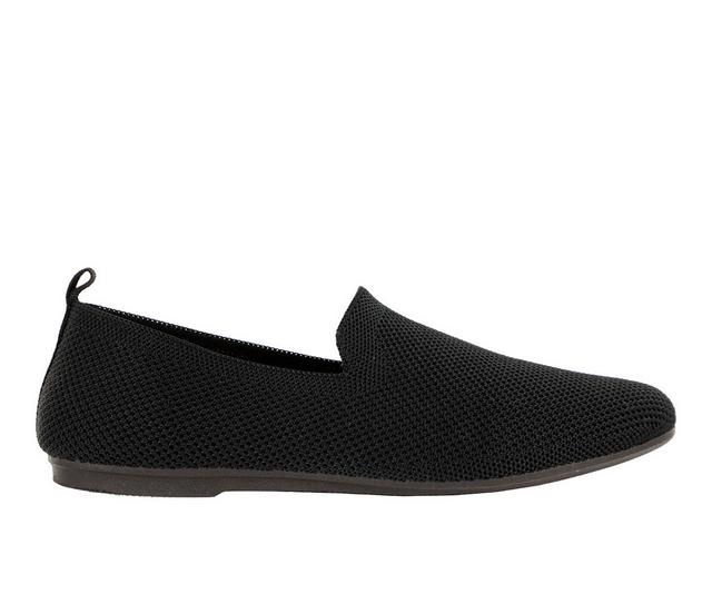 Women's Mia Amore Marleene Slip On Shoes in Black color