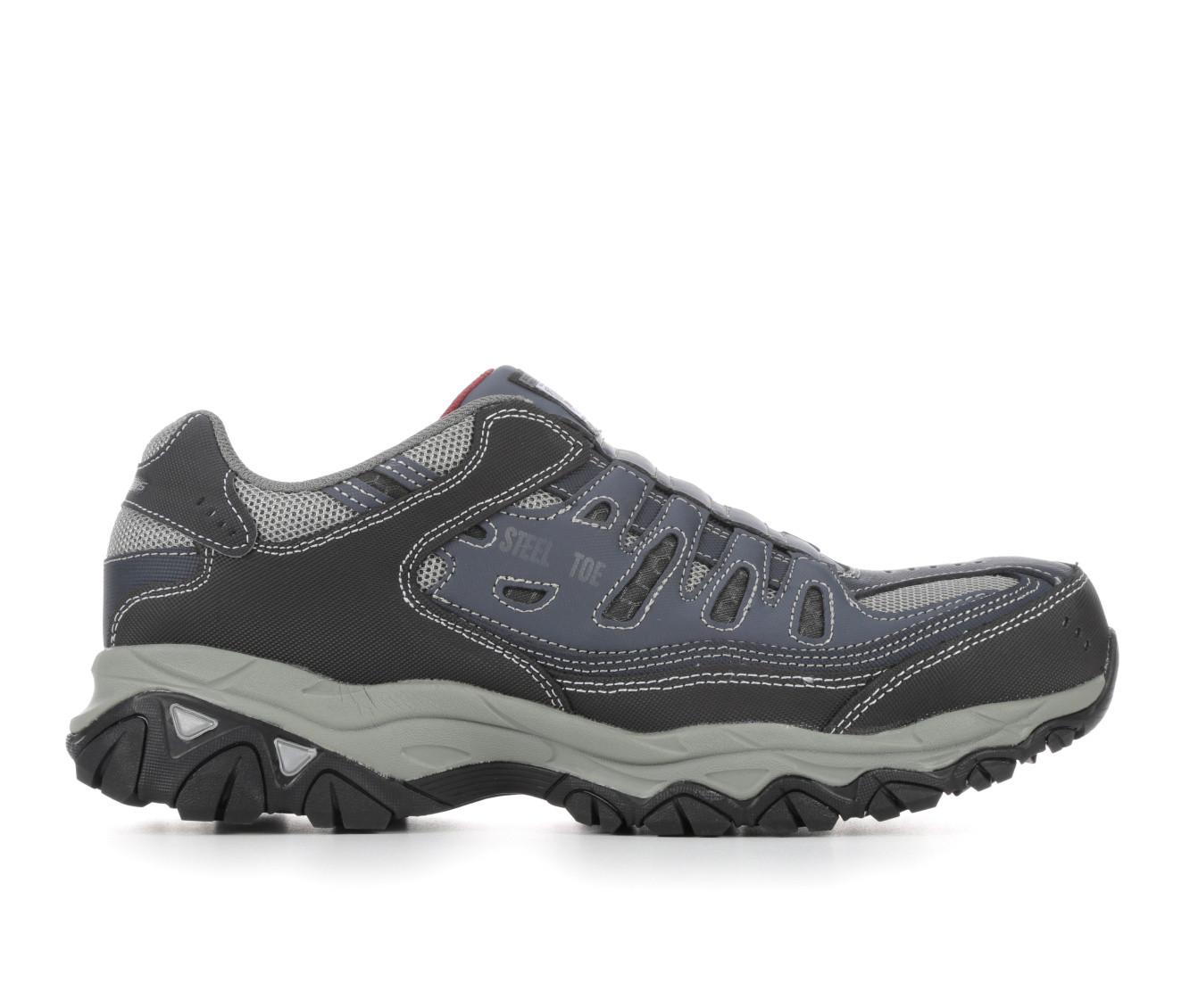 Men's Skechers Work 77161 Cankton Steel Toe Work Shoes