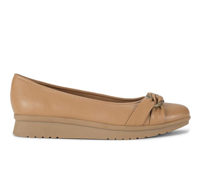 Women's Baretraps Aurora Flats in Cognac color