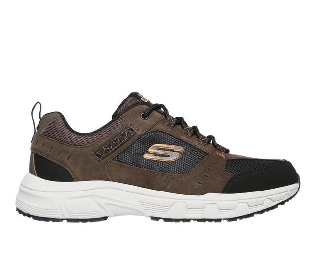 Men's Skechers 51893 OAK CANYON Running Shoes in Brown color