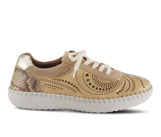 Women's SPRING STEP Jumilla Fashion Sneakers in Beige color
