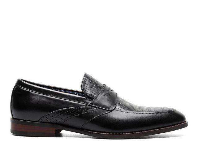 Men's Stacy Adams Karnes Dress Loafers in Black color