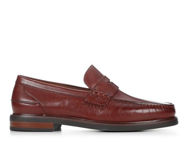 Men's Cole Haan Pinch Prep Penny Loafers in Dark Chocolate color