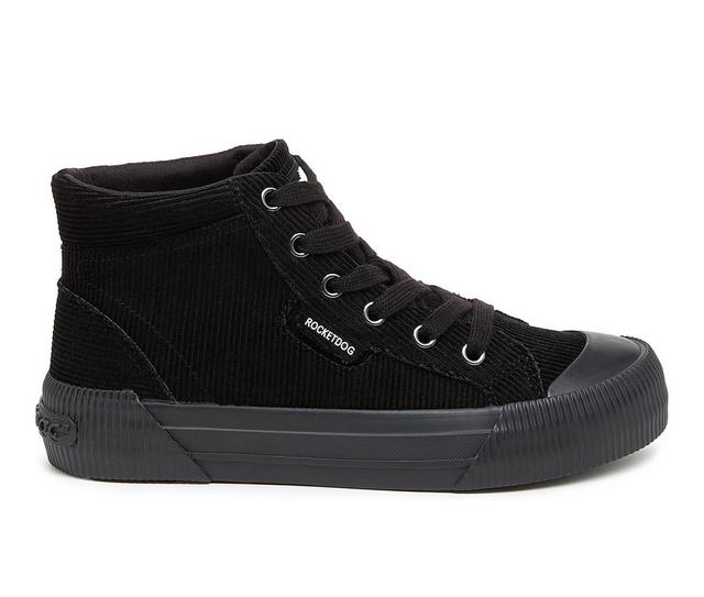 Women's Rocket Dog Cheery Hi Top Sneakers in Black 2 color