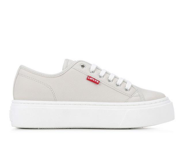 Women's Levis Dakota Shoes in Stone color