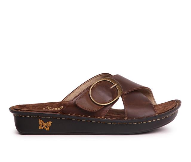 Women's ALEGRIA Vanya in Oiled Brown color