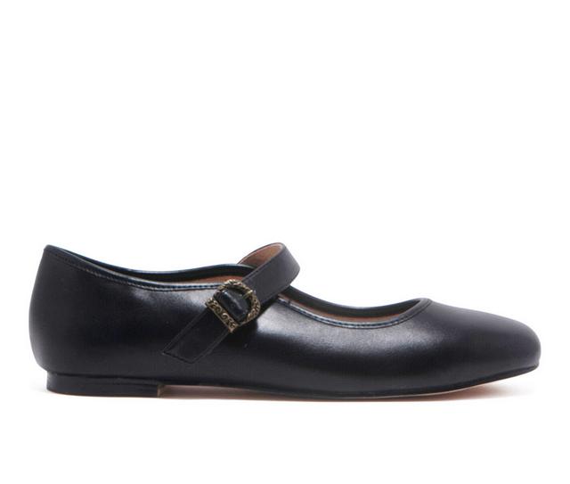 Women's Chelsea Crew Dora Mary Jane Flats in Black color