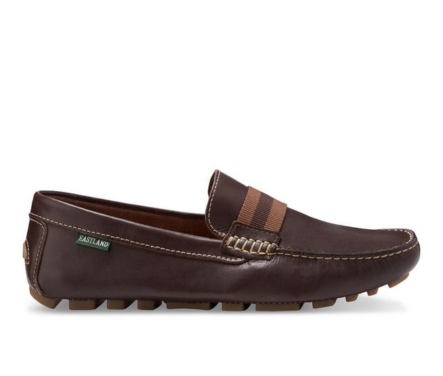 Men's Eastland Whitman Driving Moc Loafers in Brown color
